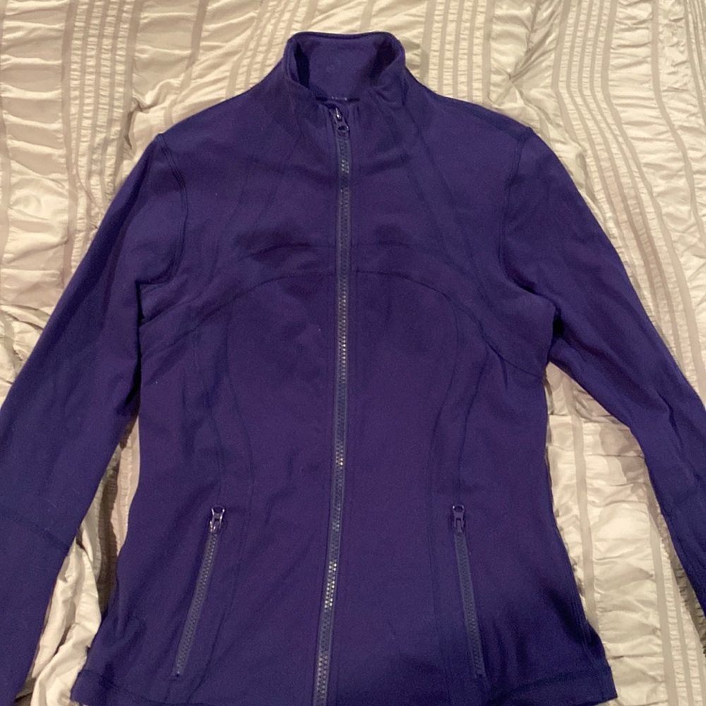 Purple Lulu lemon define jacket